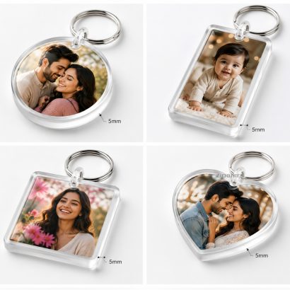 Single Side Acrylic Keychains